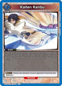 Rurouni Kenshin : Kaiten Kenbu - Blue - (Uncommon)