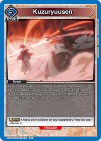 Rurouni Kenshin : Kuzuryuusen - Blue - (Uncommon)