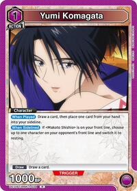 Rurouni Kenshin : Yumi Komagata - Purple - (Rare)