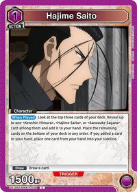 Rurouni Kenshin : Hajime Saito (036) - Purple - (Common)