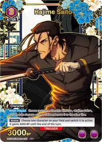 Rurouni Kenshin : Hajime Saito (037) (U*) - Purple - (Uncommon 1-Star)