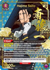Rurouni Kenshin : Hajime Saito (039) (SR*) - Purple - (Super Rare 1-Star)