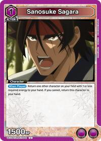 Rurouni Kenshin : Sanosuke Sagara (041) - Purple - (Uncommon)