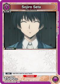 Rurouni Kenshin : Sojiro Seta (055) - Purple - (Common)