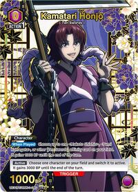 Rurouni Kenshin : Kamatari Honjo (C*) - Purple - (Common 1-Star)