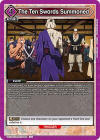 Rurouni Kenshin : The Ten Swords Summoned - Purple - (Uncommon)