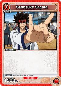 Rurouni Kenshin : Sanosuke Sagara (073) - Red - (Common)