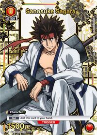 Rurouni Kenshin : Sanosuke Sagara (073) (C*) - Red - (Common 1-Star)