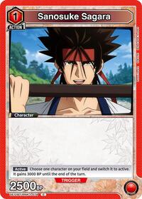 Rurouni Kenshin : Sanosuke Sagara (074) - Red - (Common)