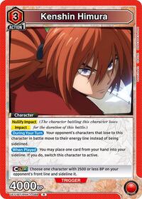 Rurouni Kenshin : Kenshin Himura (088) - Red - (Rare)