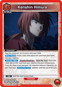 Rurouni Kenshin : Kenshin Himura (089) - Red - (Rare)