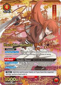 Rurouni Kenshin : Kenshin Himura (090) (SR**) - Red - (Super Rare 2-Star)