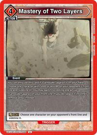 Rurouni Kenshin : Mastery of Two Layers - Red - (Uncommon)