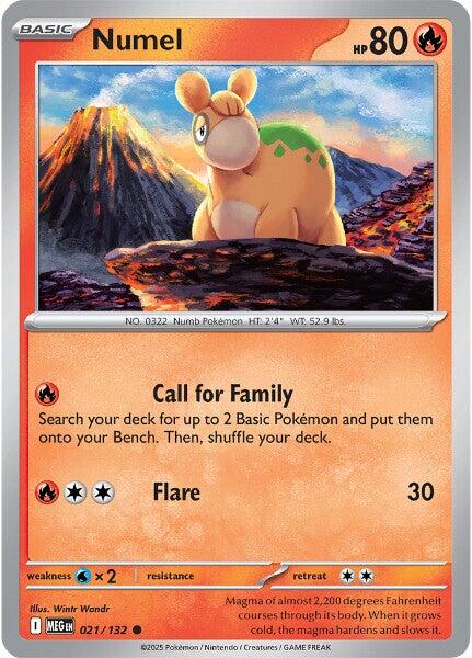 Numel (021/132) [Mega Evolution: Base Set]