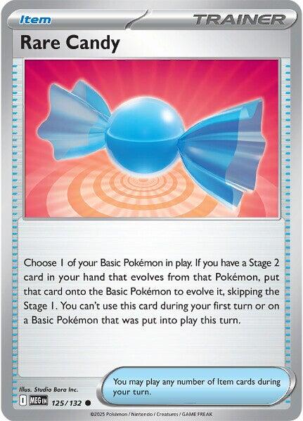 Rare Candy (125/132) [Mega Evolution: Base Set]