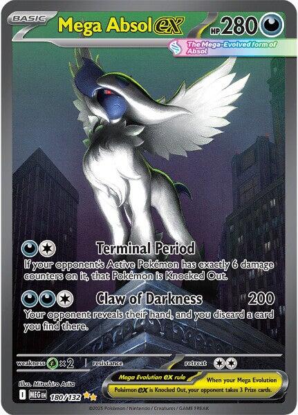 Mega Absol ex (180/132) [Mega Evolution: Base Set]
