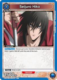 Rurouni Kenshin : Seijuro Hiko (006) (Box Topper Foil) - Blue - (Common)