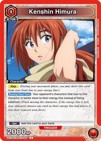 Rurouni Kenshin : Kenshin Himura (085) (Box Topper Foil) - Red - (Common)