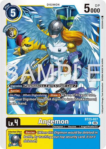 Angemon [BT23-027] [Hackers' Slumber]