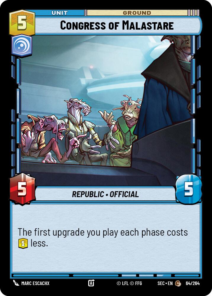 Congress of Malastare (64/264) (64/264) [Secrets of Power]
