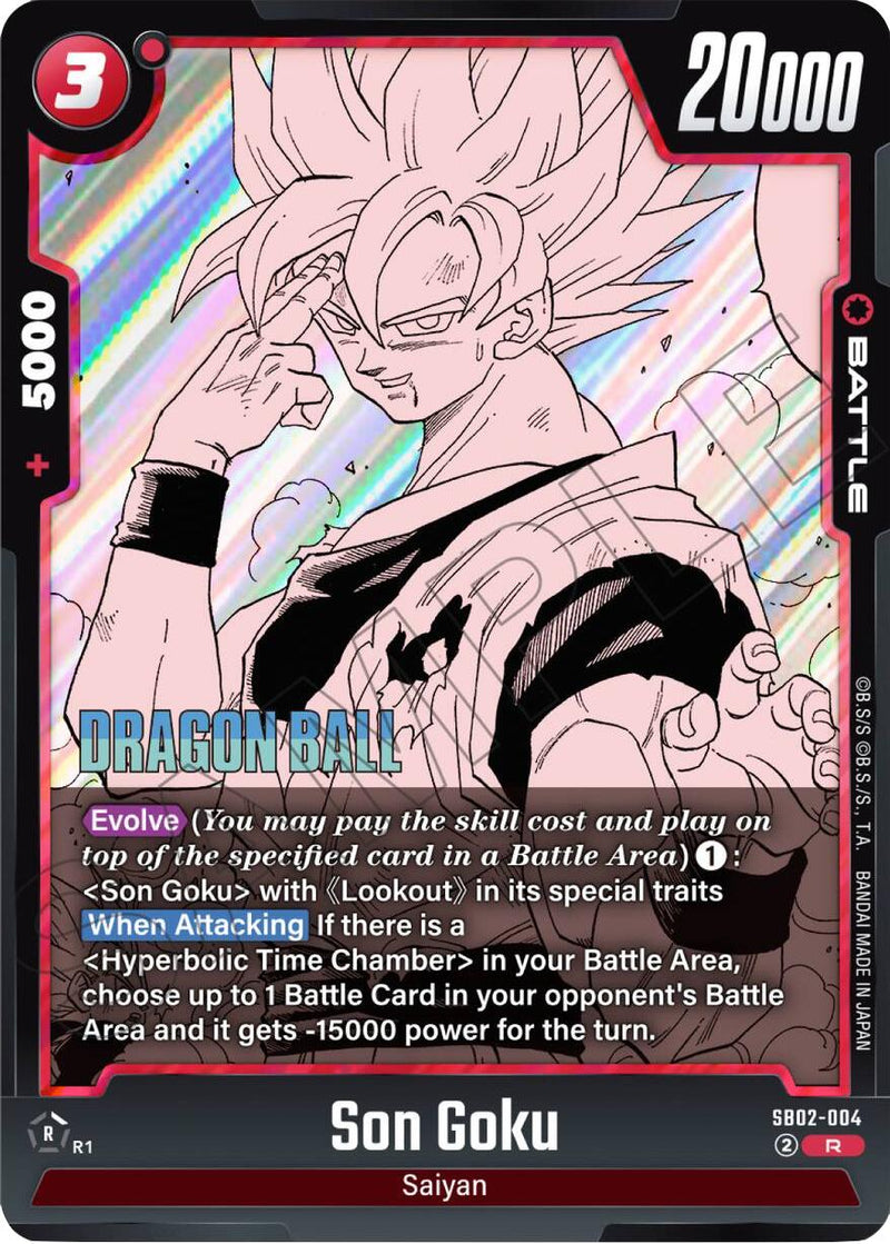 Son Goku (SB02-004) [Manga Booster 02]