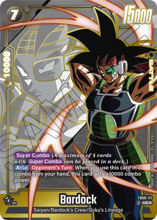 Bardock (FB08-111) (Alternate Art) [Saiyan's Pride]