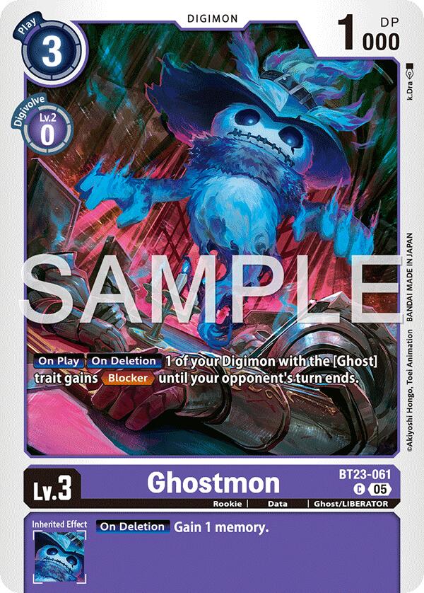 Ghostmon [BT23-061] [Hackers' Slumber]