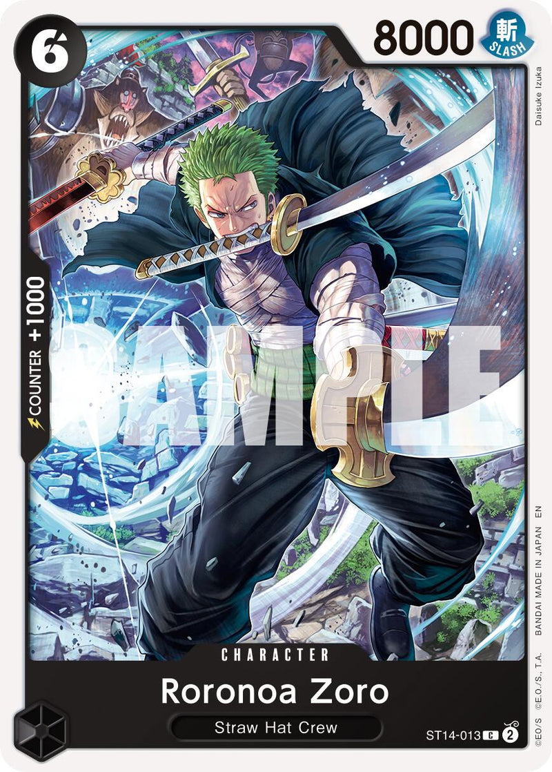 Roronoa Zoro (ST14-013) (Reprint) [Premium Booster -The Best- Vol. 2]