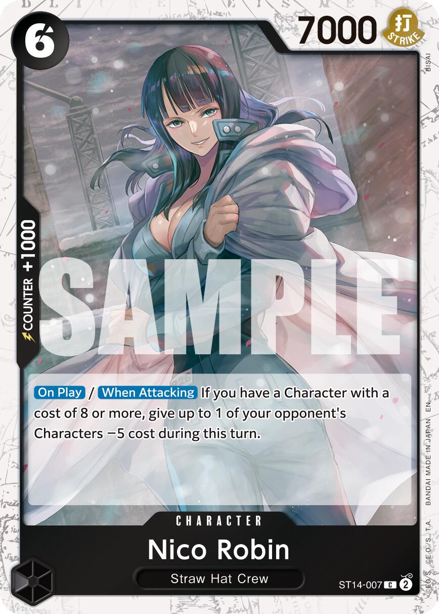 Nico Robin (ST14-007) (Pirate Foil) [Premium Booster -The Best- Vol. 2]