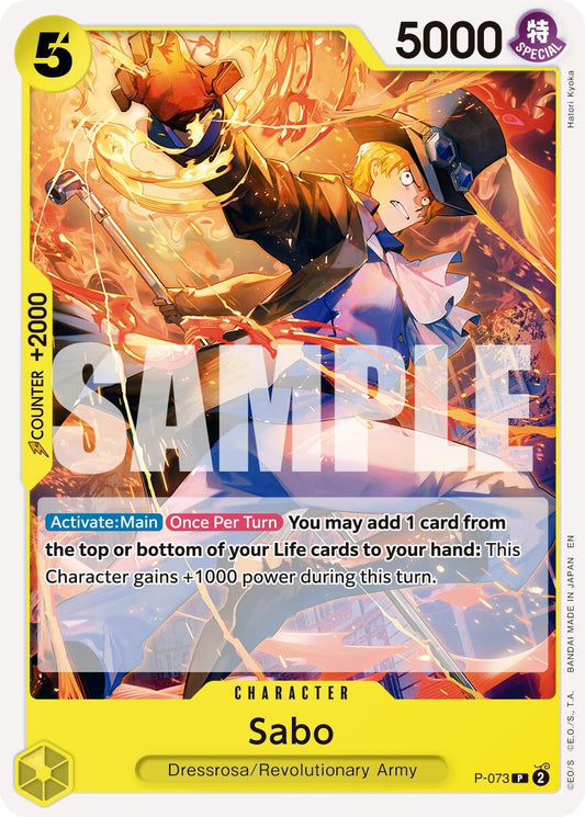 Sabo (P-073) (Reprint) [Premium Booster -The Best- Vol. 2]