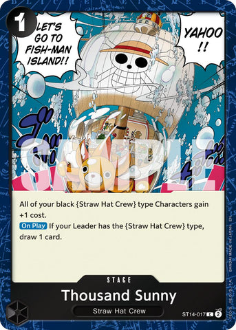 Thousand Sunny (Pirate Foil) [Premium Booster -The Best- Vol. 2]