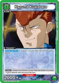 Yu Yu Hakusho : Kazuma Kuwabara (041) - Green - (Uncommon)