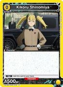 Kaiju No. 8 : Kikoru Shinomiya (016) - Yellow - (Common)