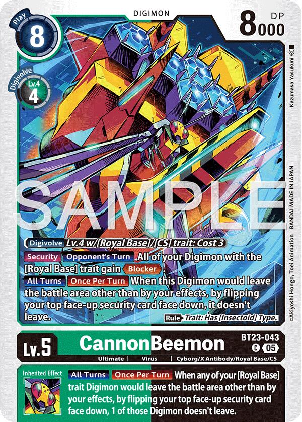 CannonBeemon [BT23-043] [Hackers' Slumber]