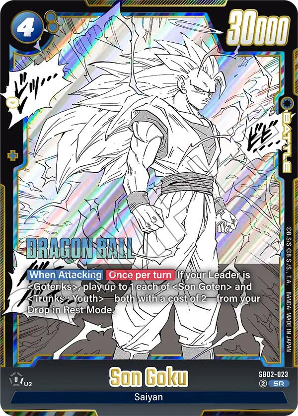 Son Goku (SB02-023) [Manga Booster 02]