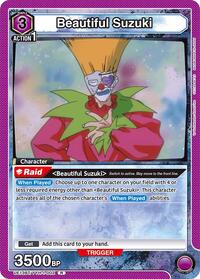 Yu Yu Hakusho : Beautiful Suzuki (002) - Purple - (Rare)