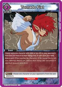 Yu Yu Hakusho : Tornado Fist - Purple - (Uncommon)