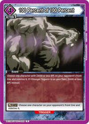 Yu Yu Hakusho : 100 Percent of 100 Percent - Purple - (Rare)