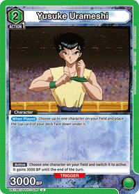 Yu Yu Hakusho : Yusuke Urameshi (036) - Green - (Uncommon)