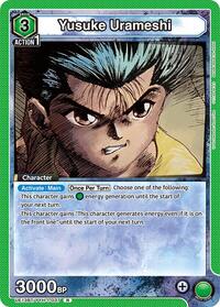 Yu Yu Hakusho : Yusuke Urameshi (037) - Green - (Rare)