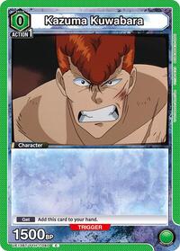 Yu Yu Hakusho : Kazuma Kuwabara (040) - Green - (Common)