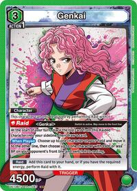 Yu Yu Hakusho : Genkai (047) - Green - (Super Rare)