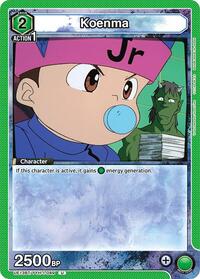 Yu Yu Hakusho : Koenma (049) - Green - (Uncommon)