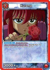 Yu Yu Hakusho : Kurama (071) - Red - (Uncommon)