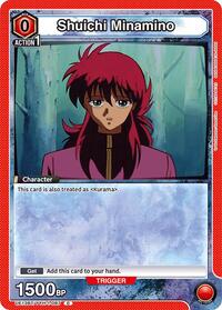 Yu Yu Hakusho : Shuichi Minamino - Red - (Common)