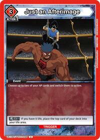 Yu Yu Hakusho : Just an Afterimage - Red - (Uncommon)