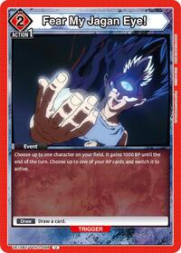 Yu Yu Hakusho : Fear My Jagan Eye! - Red - (Uncommon)