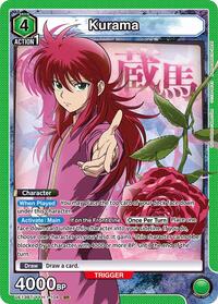 Yu Yu Hakusho : Kurama (104) - Green - (Super Rare)
