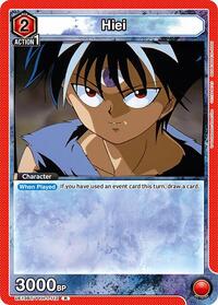Yu Yu Hakusho : Hiei (112) - Red - (Rare)