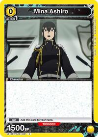 Kaiju No. 8 : Mina Ashiro (001) - Yellow - (Common)